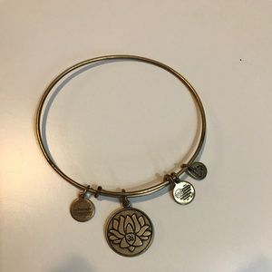 Alex and Ani lotus bracelet